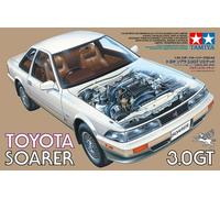 TAMIYA 24064 1:24 Toyota Soarer 3.0 GT - Modellismo, kit di costruzione in plastica, fai da te, hobby, incollaggio, kit in plastica, non verniciato