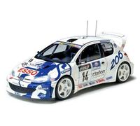 TAMIYA 24221 MODELLO AUTO PEUGEOT 206 WRC 1/24