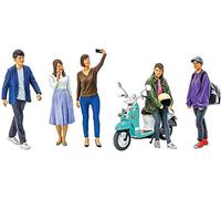 TAMIYA 24356-000 Personaggi 1:24 Campus Friends II - Kit modellino in plastica da assemblare, Riproduzione dettagliata, Non Verniciata, Multicolore