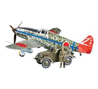 TAMIYA 25203 1:48 JPN Ki-61-Id Hien & Kurogane Model Kit, Plastic Kit, Assembly
