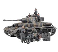 TAMIYA 1/35 GERMAN PANZER IV AUSF.G EARLY PRODUCTION AND MOTORCYCLE