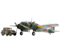 TAMIYA 25217 1:48 JPN Ki-46-III 100 & Kurogane (4) - Faithful Replica, Plastic K