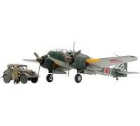TAMIYA 25217 1/48 Ki-46 III Type 100 & 4x4 Kurogane