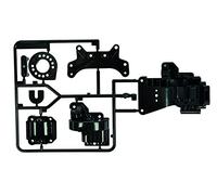Tamiya 300005575 - B Parte Cambio Carter Dietro TA-01 / TA-02, Nero