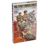 Tamiya 300035048 - Set statuette soldati della seconda guerra mondiale, 8 pz., scala 1:35