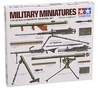 Tamiya 300035121-1:35 Diorama Set Armi di Fanteria statunitense