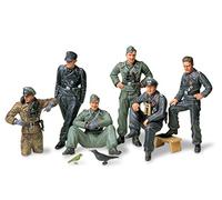 Tamiya 300035201 - Set Statuette Soldati Tedeschi della seconda Guerra Mondiale, Scala: 1:35, 6 pz.