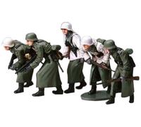 Tamiya 300035256 - Set soldatini della seconda Guerra Mondiale, Fanteria Tedesca