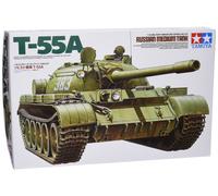 Tamiya 300035257 - Carroarmato Russo T-55 A (1), Scala 1:35