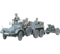 Tamiya Modellino Camion Tedesco Krupp Protze Seconda Guerra Mondiale 1:35 con PAK 37 mm 300035259