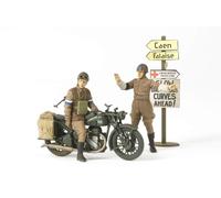 TAMIYA 300035316 Model Car WWII Brit.BSA M20 Krad./Mi.Polizei 1:35 Scale