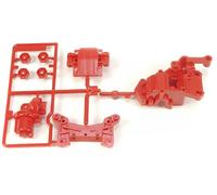 Tamiya 300050541 - TA01/02 Scatola Cambio Davanti Rosso - Nuovo