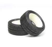Tamiya 300051023 - 1:10 Profil-Reifen Racing 24mm (2) Mn - Nuovo