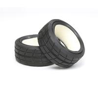TAMIYA 300051023 - Pneumatici da corsa in scala 1:10, 24,5 mm, 2 pezzi