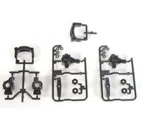 Tamiya 300051076 - DF-02 Parti B cavità assale/Leva sterzo, Argento