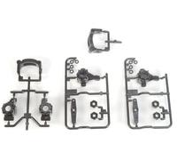 Tamiya 300051076 - DF-02 Parti B cavità assale/Leva sterzo, Argento