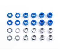 Tamiya 300053539 - Set di distanziatori in Alluminio, 5,5 mm, per DB02 Chassis