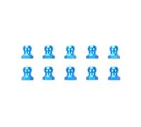 TAMIYA 300053640 Ball Nut, 5 mm, Blue
