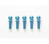 Tamiya 300053907 - DB-01 Alluminio Giunto a Sfera 5x8mm (5) Blu Elox Nuovo