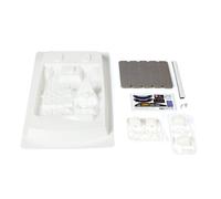 Tamiya 300054298 - Set per Auto da Corsa Cockpit, 1:10, Volante a Sinistra