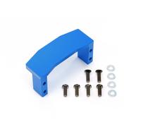 Tamiya 300054977 - TT02 Alluminio Lenkservo-Halter Blu Elox Nuovo