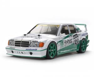 Tamiya 300058656 - 1:10 Rc Mb 190E Debis Zakspeed Tt-01E - Nuovo