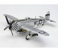 Tamiya 300061090 - Modellino aereo seconda guerra mondiale P-47D Thunderbolt Bub