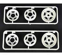 TAMIYA 310555066 - Accessori: F Parti di Cerchioni Anteriore, 58441/452, 3 Pezzi, 2 Pezzi