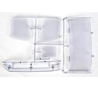 Tamiya 319115372 - Accessori: S-Pieces Borsa per visiera per finestrini/persone per Mercedes Benz Actros 56335