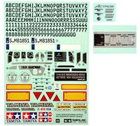 Tamiya 319495770 - Accessori: Sticker Metallo Mercedes Benz Actros 56335