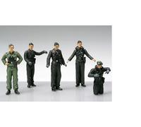 Tamiya 32512 - 1/48 Figure Set Tedesco Truppe Corazzate/Infantrie - Nuovo