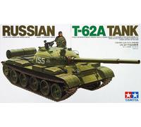 Tamiya 35108 Russian T-62A Tank Scale 1/35 Hobby Plastic Kit NEW