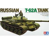 Tamiya 35108 Russian T-62A Tank Scale 1/35 Hobby Plastic Kit NEW