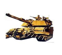 Tamiya 35158 - 1/35 U.S. Carro Armato M1A1 Abrams Con Rimuovi Mine - Nuovo
