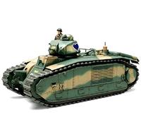 Modellino Char French Battle Tank B1 Fino Tamiya 35282 1:3 5 Promo