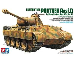 Tamiya 35345 Tedesco Panther Ausf.d Debutto Variante Tank Plastica Kit Scale1 /