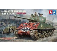 Tamiya 35359 U.S. Medium Tank M4A3E8 Sherman "Easy Eight" Korean War Kit Mont...