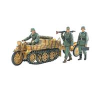 Tamiya 35377-000 Military 35377 1:35 Tedesco Sd.Kfz.2 Kettenkrad (con prodotto)
