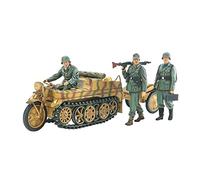 Tamiya 35377-000 Military 35377 1:35 Tedesco Sd.Kfz.2 Kettenkrad (con prodotto) Replica fedele, modellismo, kit di plastica, artigianato, hobby, kit di modellismo, assemblaggio, non verniciato
