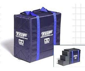 TAMIYA 42101-Tamiya RC Pit Bag L, Borsa di Ricambio per modellismo, Accessori, Colore Blu, Large, 42101
