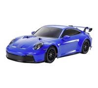 TAMIYA 47496 1:10 RC Porsche 911 GT3 (992) Blu TT-02 - Auto telecomandata, veicolo RC, modellismo, kit da assemblare, hobby, artigianato, modellismo RC