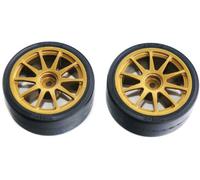 Tamiya 51219 Drift Pneumatici Type D e Ruote (Importato da Giappone)