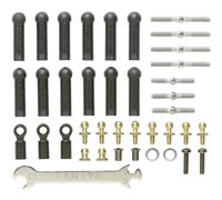 Tamiya 300054539 - TT-02B Li / Dx Asta Filettata Set Einst. (7) - Nuovo