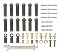 Tamiya 300054539 - TT-02B Li / Dx Asta Filettata Set Einst. (7) - Nuovo