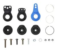 Tamiya 54799 Parte tuning Kit servo saver con squadrette in alluminio TT-02 Hi