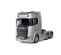 Tamiya 56373 - 1:14 RC Scania 770 S 6x4 Argento Incorporando Nuovo