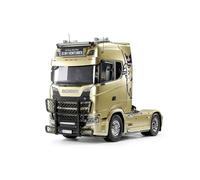 TAMIYA 56379 1:14 RC Scania 770 S 4x2 - Kit da assemblare, camion radiocomandato, camion, giocattolo da costruzione, modellismo, artigianato, non verniciato