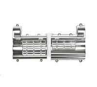 TAMIYA 56539 - Set di 3 Marce, Scala 1:14, Cromato Opaco
