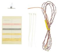 Tamiya 300056550 - Mfc-Led Bianco Ã Ƒ Ëœ3mm (1) 2LED L:1100mm - Nuovo