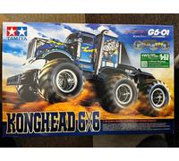Tamiya 58646 1/18 R/C Konghead 6x6 (G6-01) Kit Camion RC non assemblato TAM58...